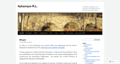 Desktop Screenshot of aphasiquerl.com